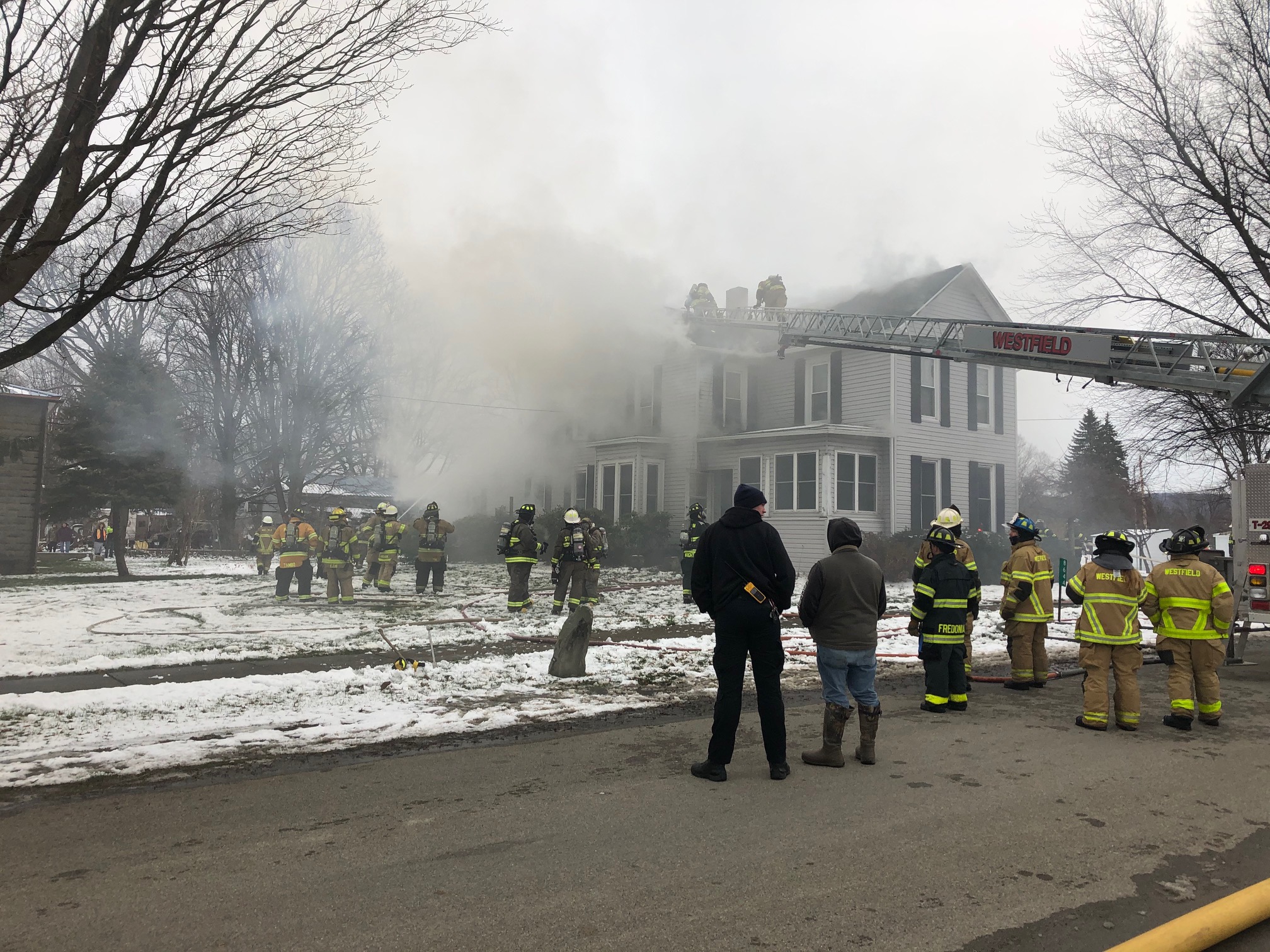 Crews battle heavy smoke, house fire in Portland News, Sports, Jobs